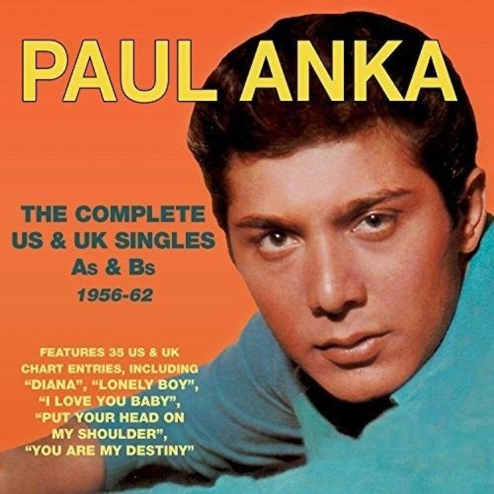 Paul Anka - Complete Us & UK Singles As & BS 1956-62  CD